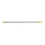 Gold Clasp Cuban Link Bracelet - Mens Steel Bracelets - The Steel Shop