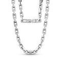 Elongated Link Chain | 7MM - Men Necklace - The Steel Shop