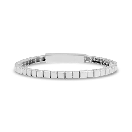 Bracelet cubique creux - Bracelet pour femme - The Steel Shop