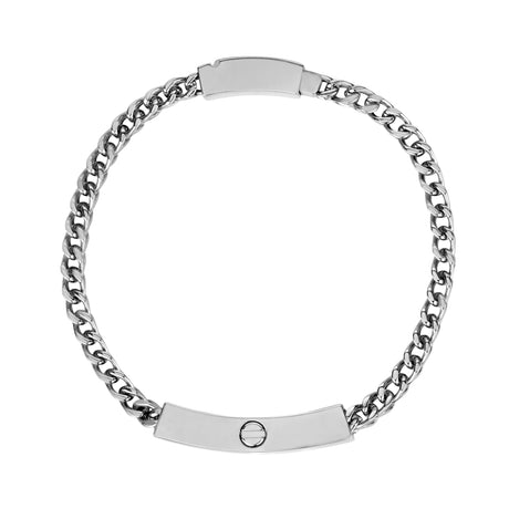 Bracelet Urne Franco Link - 4MM - Bracelets d'Acier pour Homme - The Steel Shop