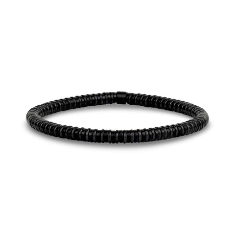Bracelet de perles d'hématite - Bracelets de perles d'acier pour hommes - The Steel Shop