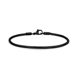 Round Snake Bracelet | 2.5MM - Mens Steel Bracelets - The Steel Shop