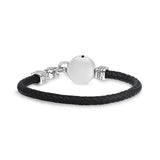 Bracelet caoutchouc Urne Boussole - Bracelets caoutchouc acier homme - The Steel Shop