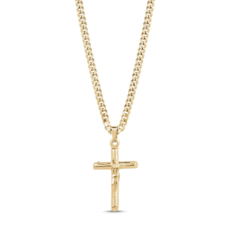 Pendentif croix crucifix pour femme - Pendentif pour femme - The Steel Shop