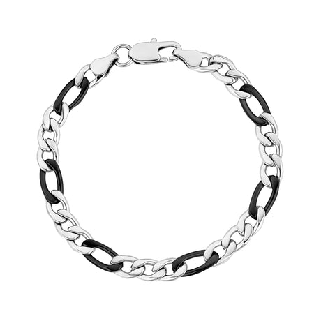 Bracelet Figaro 7mm - Bracelets d'acier pour hommes - The Steel Shop