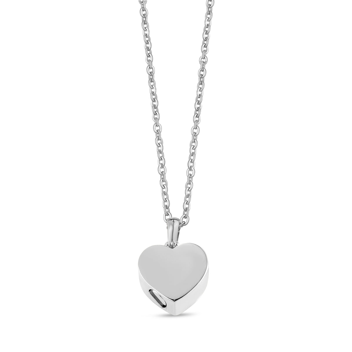 Pendentif Minimal Heart Urn - Pendentif Femme - The Steel Shop