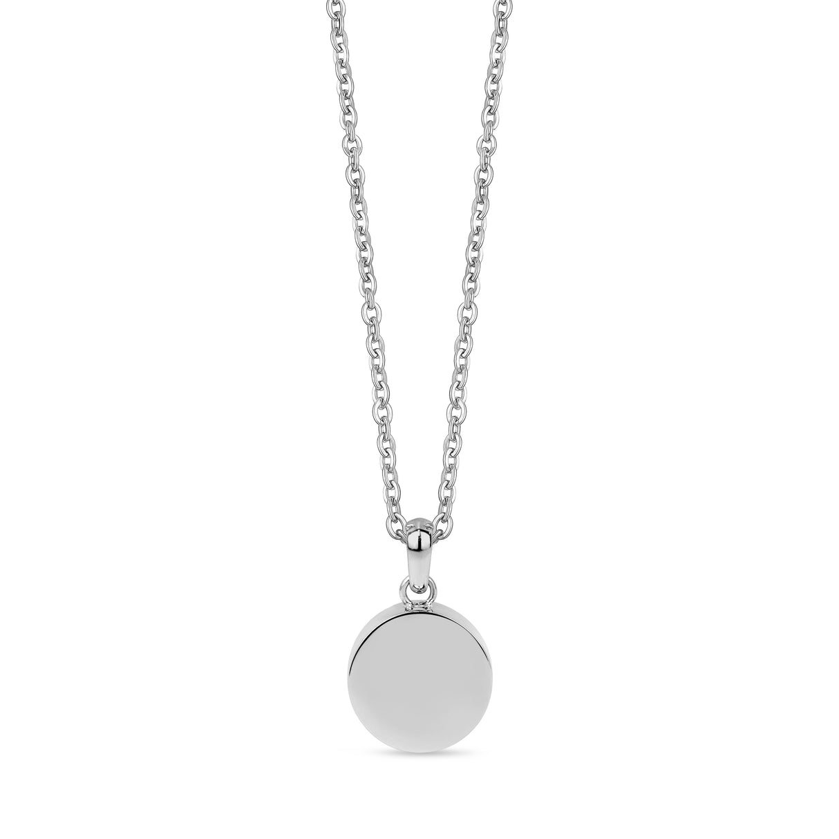 Pendentif Minimal Urne Ronde - Pendentif Femme - The Steel Shop