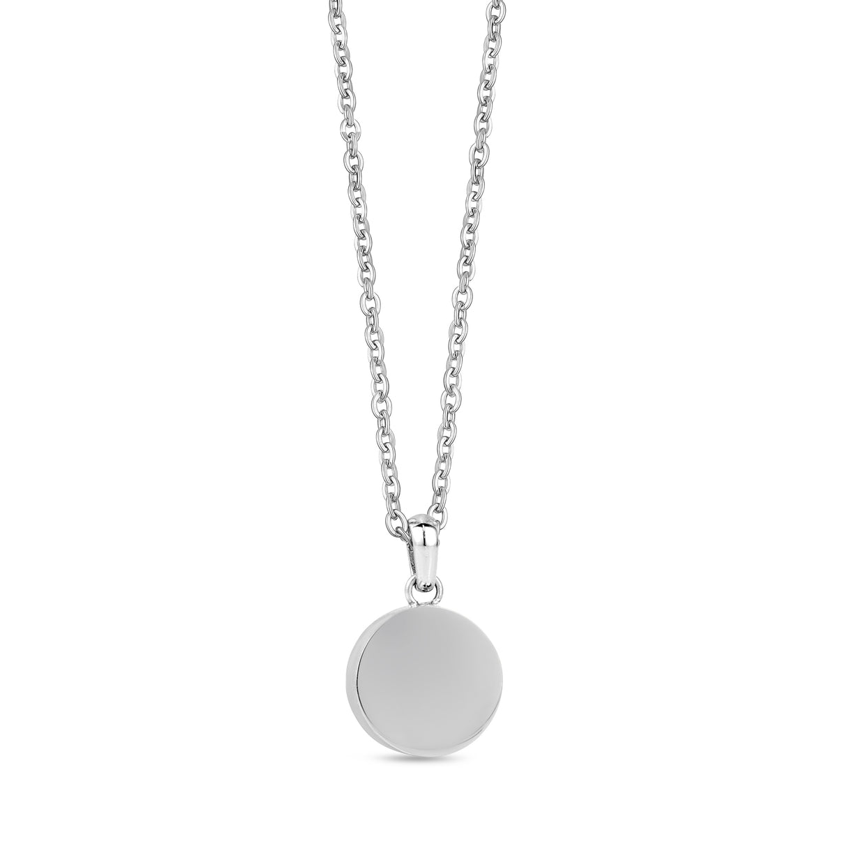 Pendentif Minimal Urne Ronde - Pendentif Femme - The Steel Shop