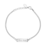 Bracelet d'identification minimal - Bracelet pour femmes - The Steel Shop